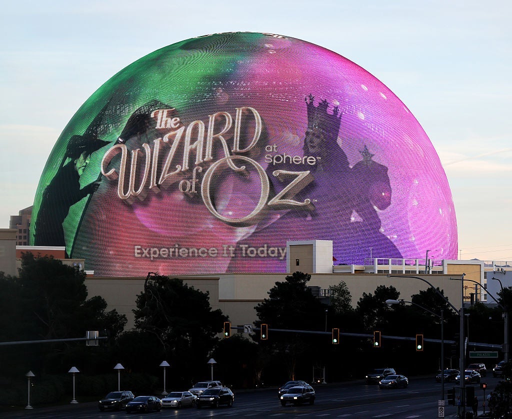 Sphere Las Vegas Plans Halloween Events for ‘The Wizard of Oz at Sphere’ Showings