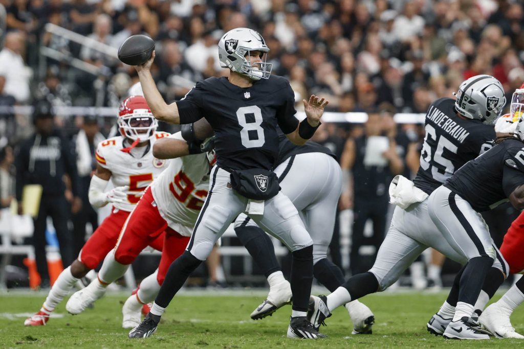 Kirk Cousins and Raiders look to build on fast start against Patriots defense dealing with injuries